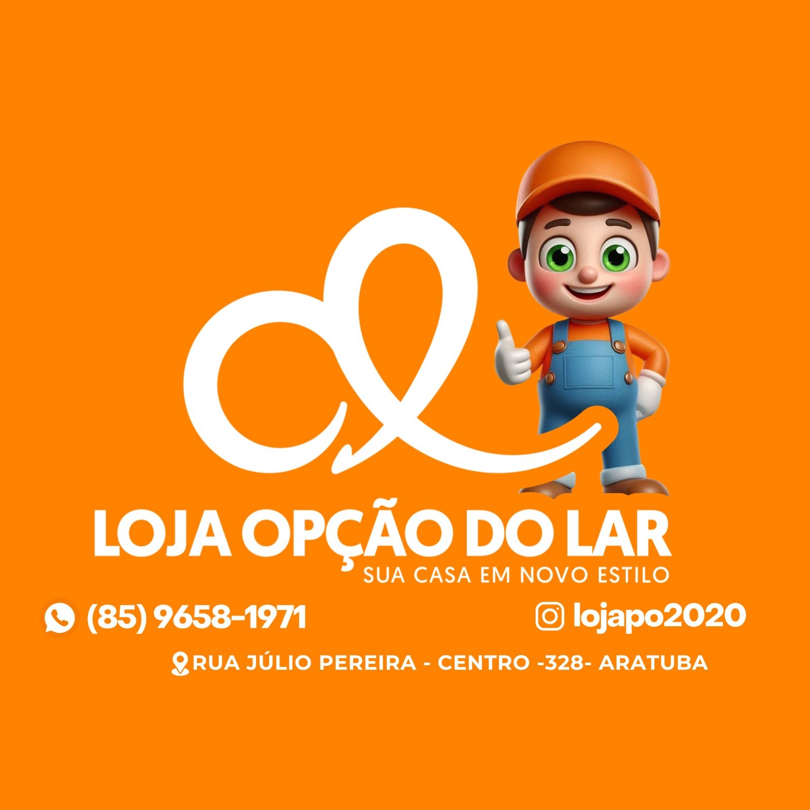 Logo da Loja Opção do Lar